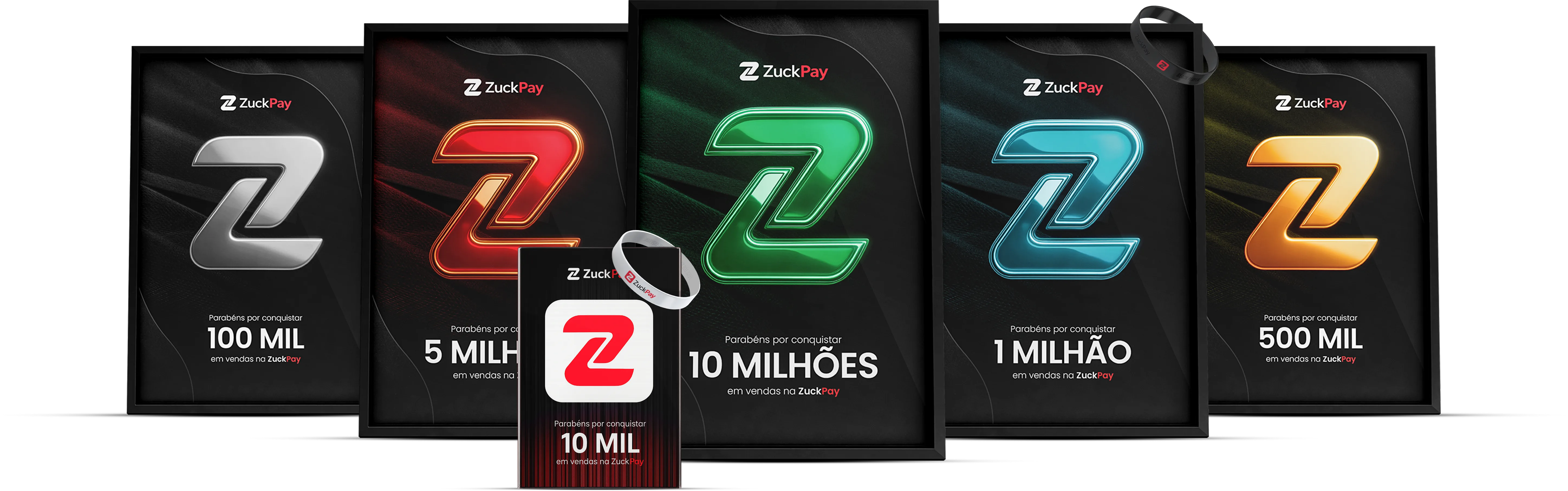 Placas de Premiação ZuckPay